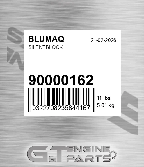 900.00162 Silentblock for BLUMAQ