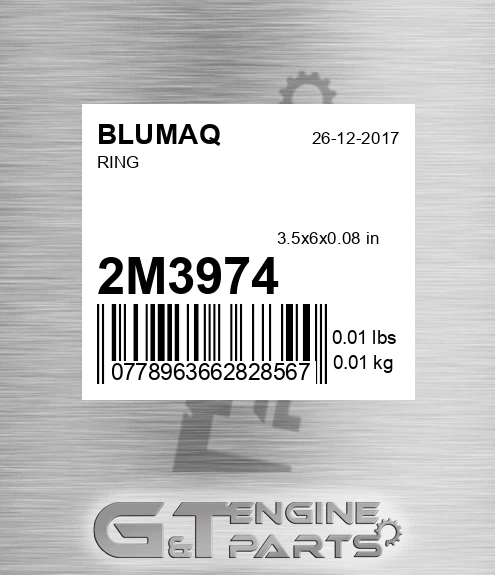2M-3974 BLUMAQ Ring