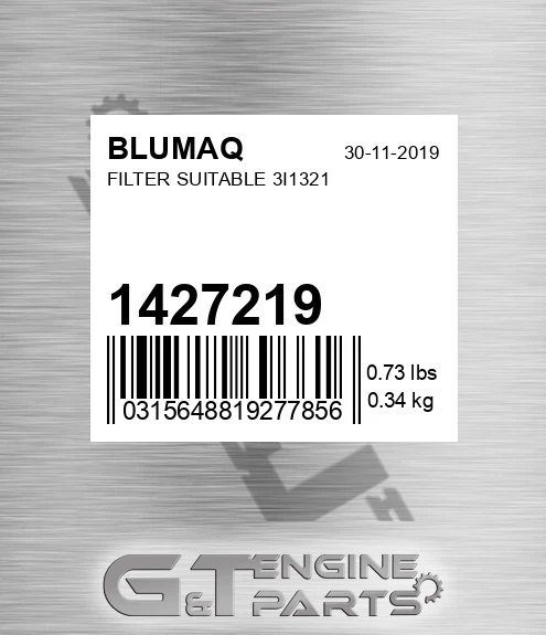 1427219 Filter Suitable 3i1321
