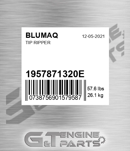 195-78-71320E Tip Ripper for BLUMAQ
