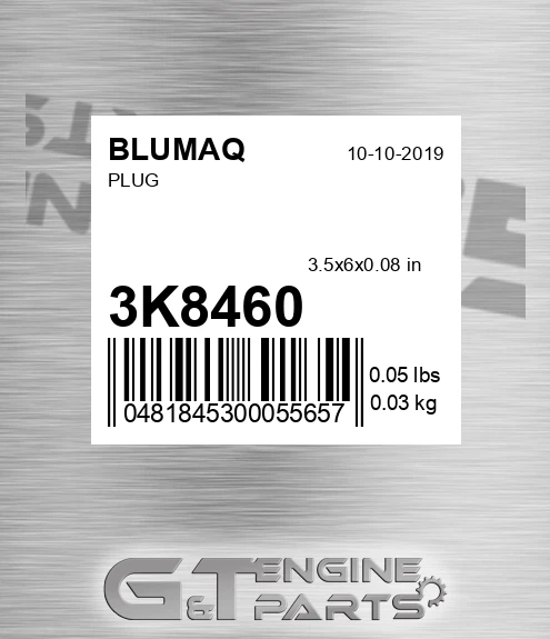 3K-8460 Plug for BLUMAQ
