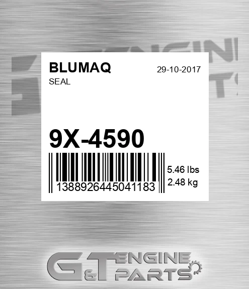 9X-4590 Seal for BLUMAQ