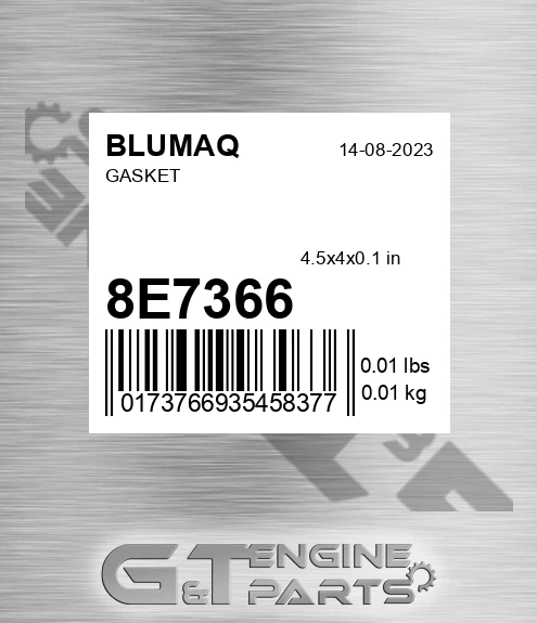 8E-7366 Gasket