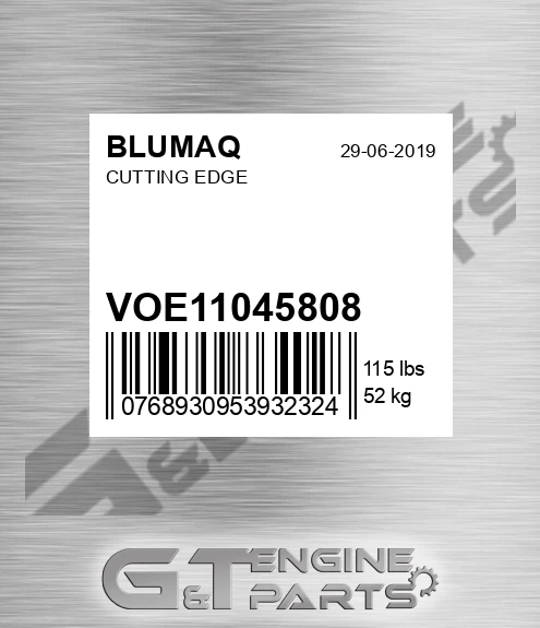 VOE11045808 Cutting Edge for BLUMAQ