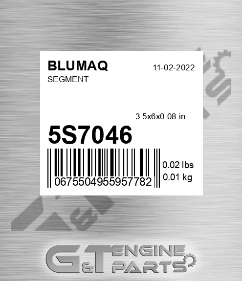 5S-7046 Segment for BLUMAQ