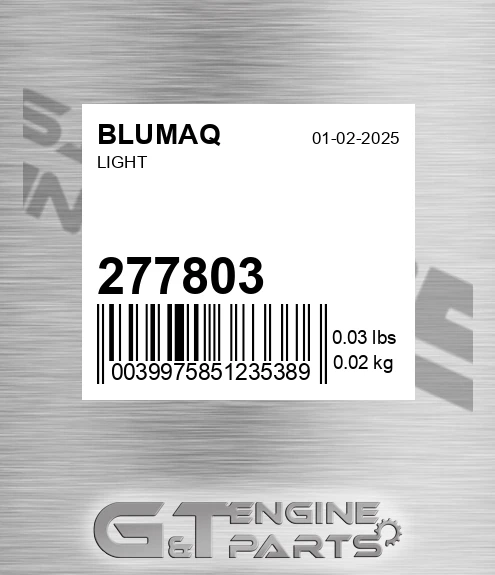 277803 Light for BLUMAQ