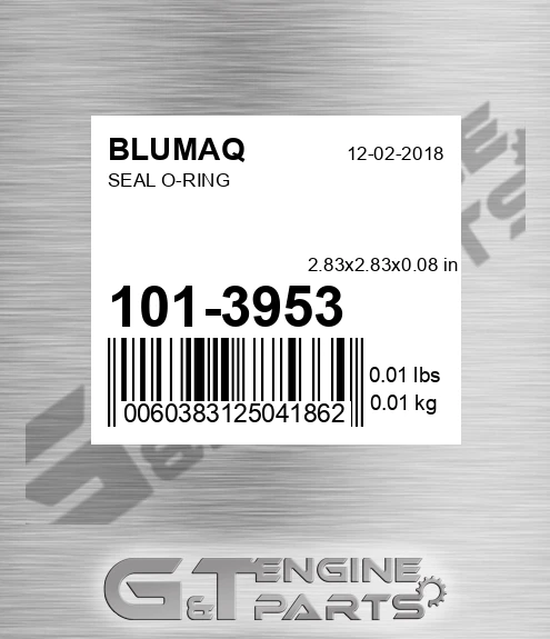 101-3953 Seal O-ring for BLUMAQ