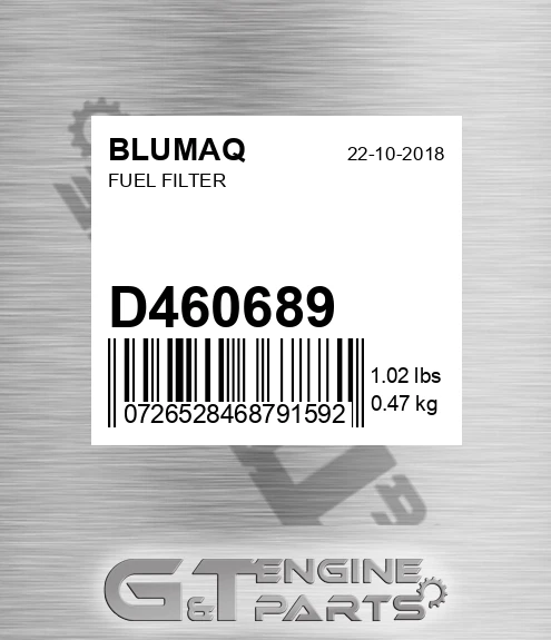 D460689 Fuel Filter