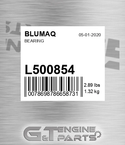 L500854 Bearing for BLUMAQ