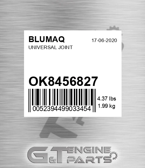 OK8456827 Universal Joint for BLUMAQ