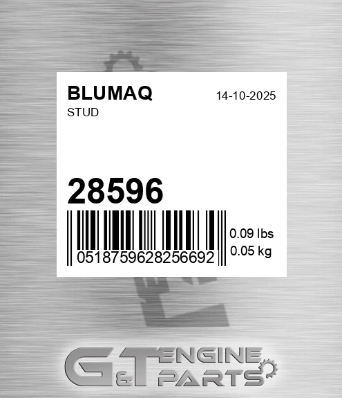 28596 BLUMAQ Stud