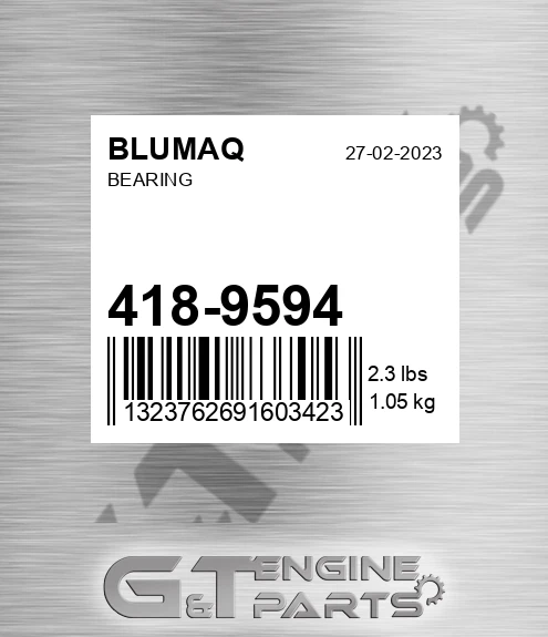 418-9594 Bearing for BLUMAQ