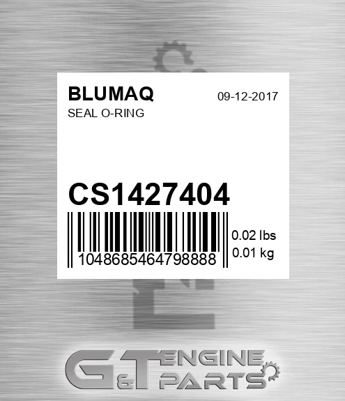 CS1427404 Seal O-ring