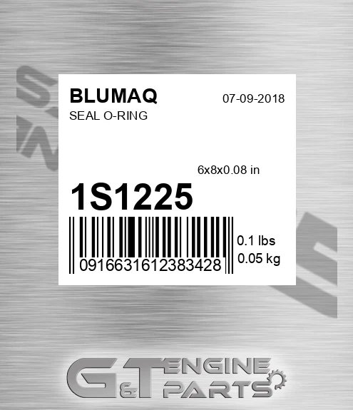 1S-1225 Seal O-ring for BLUMAQ