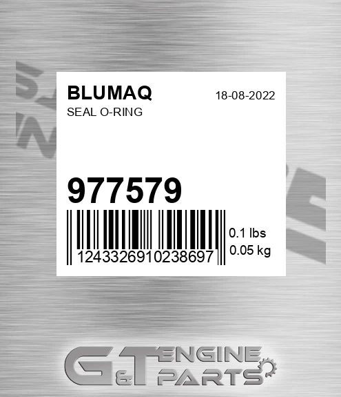 977579 Seal O-ring for BLUMAQ