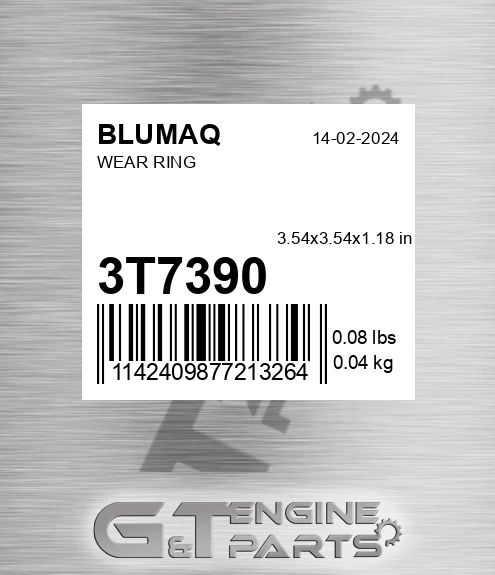 3T-7390 Wear Ring for BLUMAQ