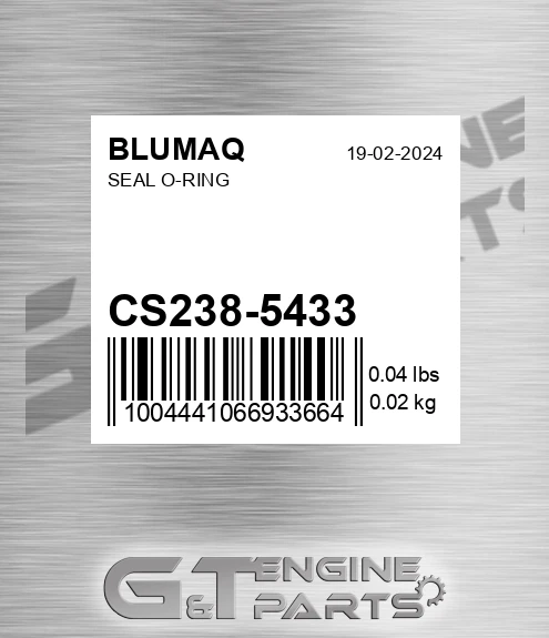 CS238-5433 Seal O-ring
