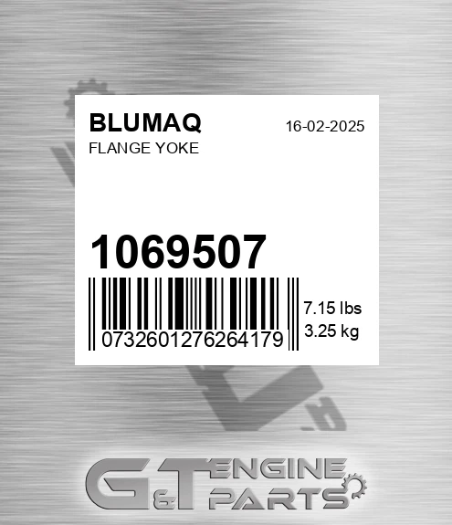 1069507 Flange Yoke