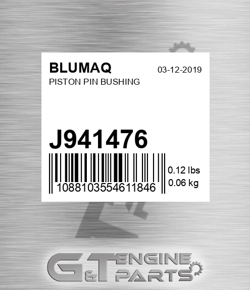 J941476 BLUMAQ Piston Pin Bushing