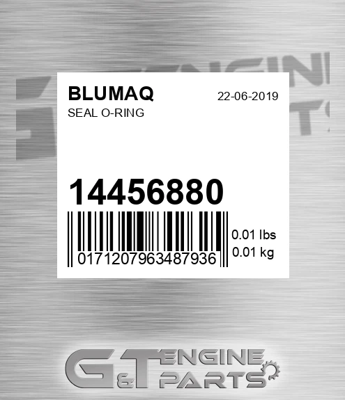 14456880 Seal O-ring