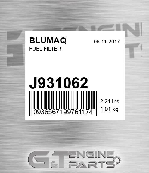 J931062 Fuel Filter