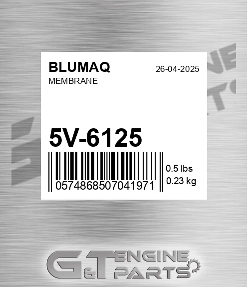 5V-6125 Membrane for BLUMAQ