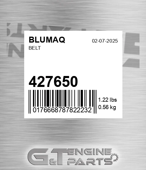 427650 Belt for BLUMAQ