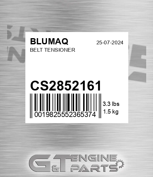 CS2852161 Belt Tensioner for BLUMAQ