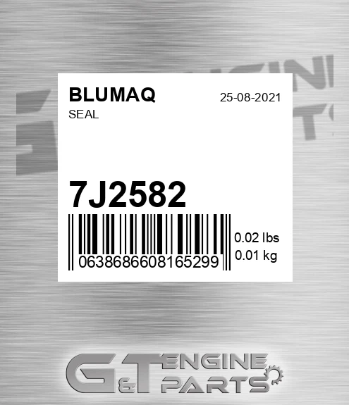 7J-2582 Seal for BLUMAQ