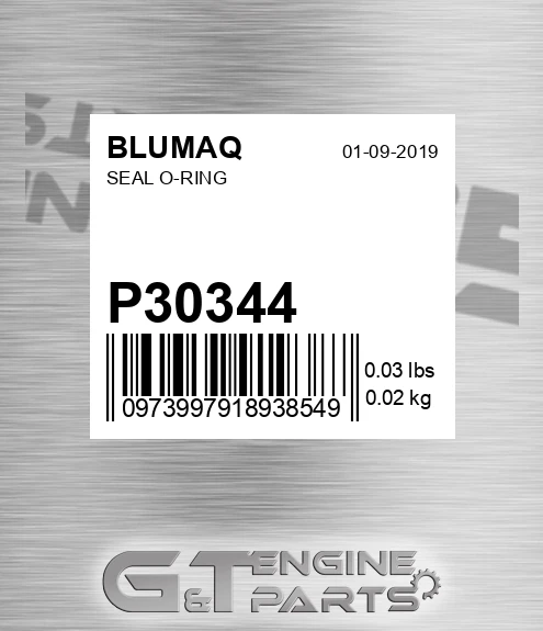 P30344 BLUMAQ Seal O-ring