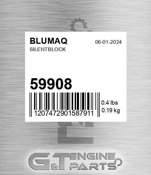 59908 BLUMAQ Silentblock
