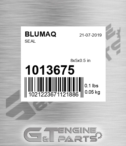 101-3675 Seal for BLUMAQ