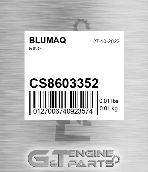 CS8603352 Ring