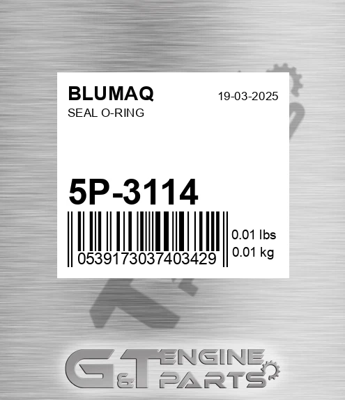 5P-3114 Seal O-ring for BLUMAQ