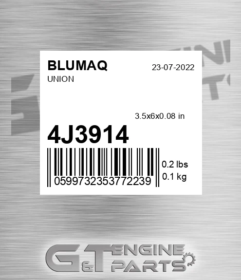 4J-3914 Union for BLUMAQ