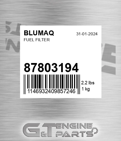 87803194 BLUMAQ Fuel Filter