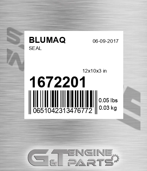 167-2201 BLUMAQ Seal