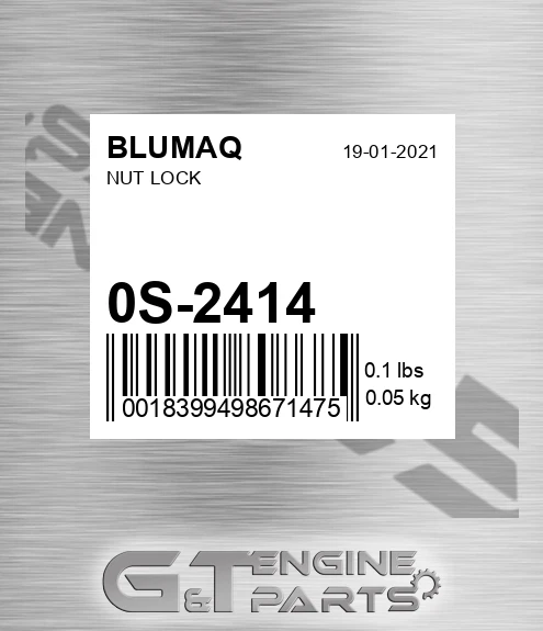 0S-2414 Nut Lock for BLUMAQ