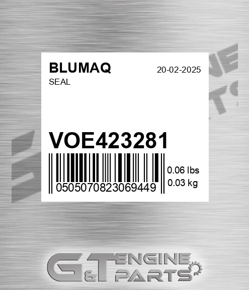 VOE423281 Seal for BLUMAQ