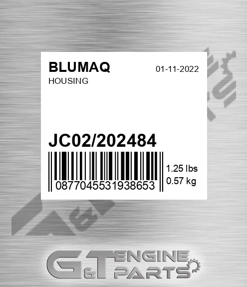 JC02/202484 Housing for BLUMAQ