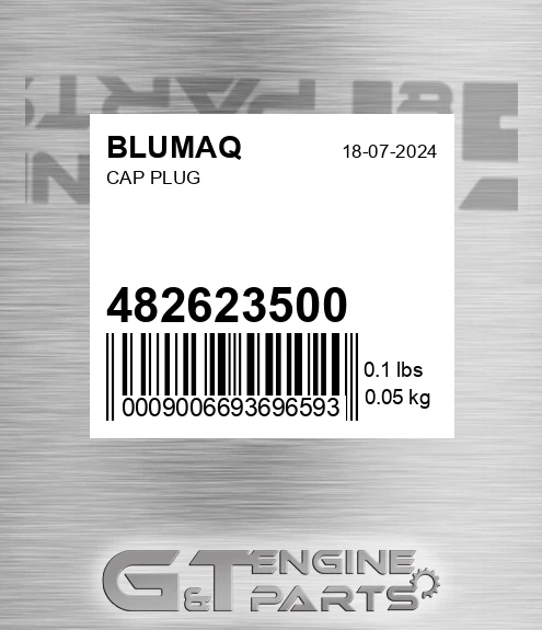 482623500 Cap Plug for BLUMAQ
