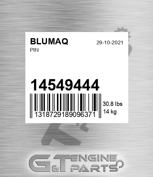 14549444 Pin for BLUMAQ