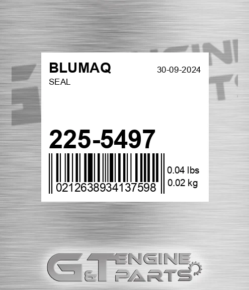 225-5497 Seal for BLUMAQ