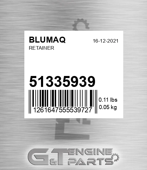 51335939 BLUMAQ Retainer
