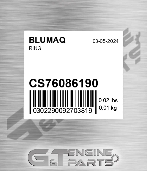 CS76086190 Ring