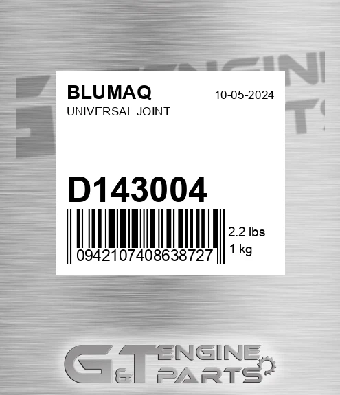 D143004 Universal Joint
