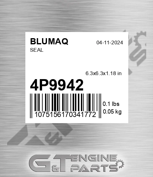 4P-9942 Seal for BLUMAQ