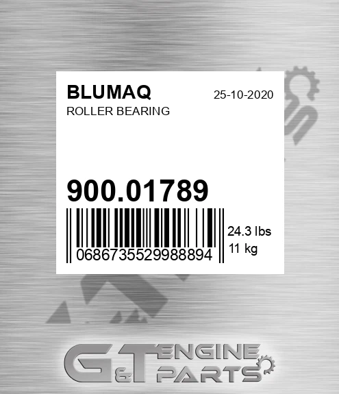 900.01789 Roller Bearing for BLUMAQ