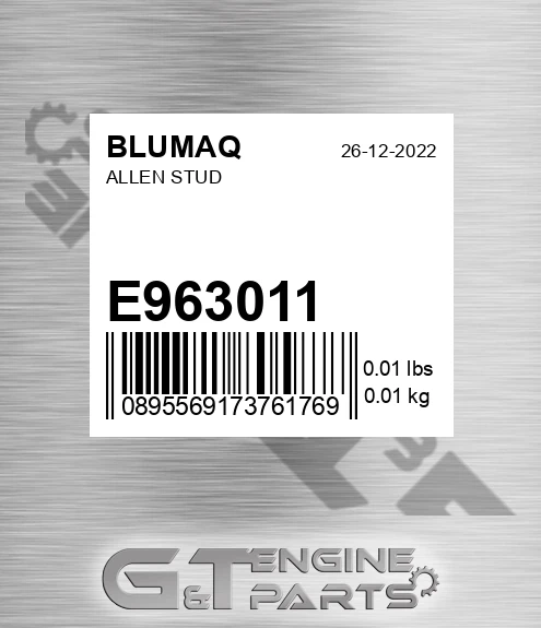 E963011 Allen Stud