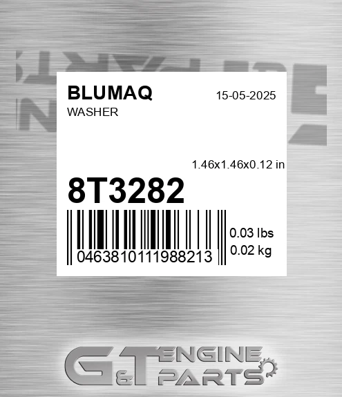 8T-3282 Washer for BLUMAQ